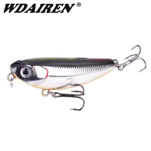 Amostra Flutuante Topwater WDAIREN Pencil 5cm 5.5g