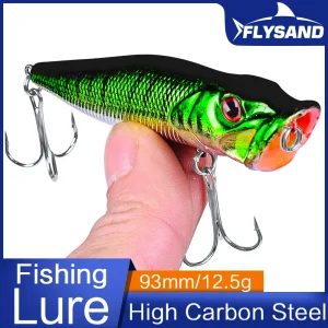 Amostra Flutuante Flysand Popper 93mm 12.5g