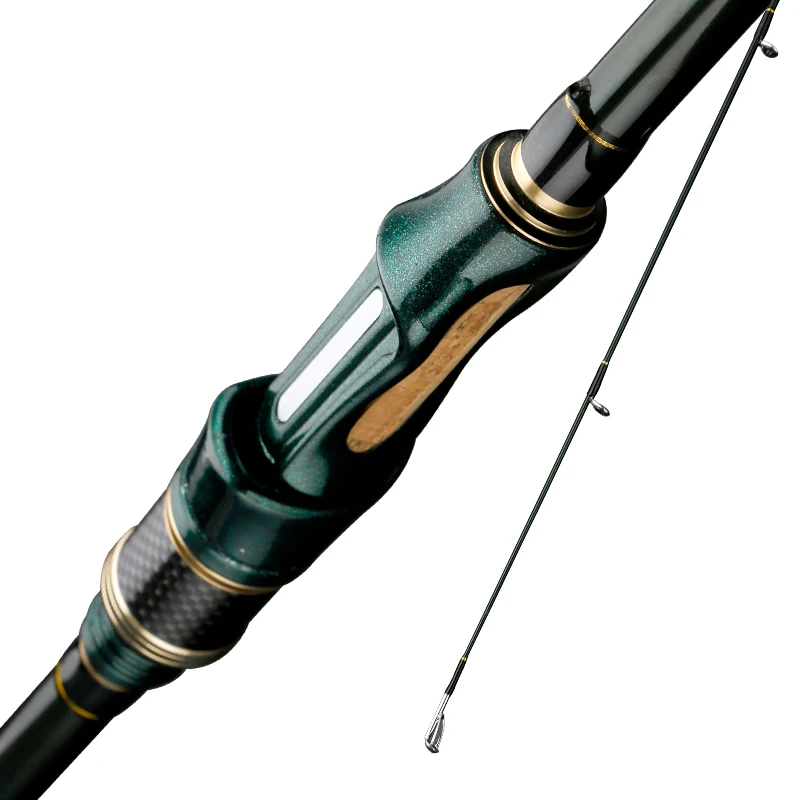 Cana CEMREO Spinning e Casting 1.8m-2.4m em Carbono de 4-5 Secções Ação F - Image 4
