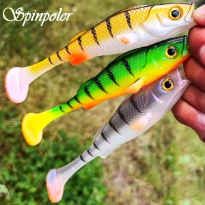 Amostra Spinpoler Softbait Shad Vigour Perch Silicone 7 cm / 11 cm / 14 cm