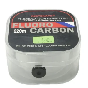 Linha de Pesca Fluorocarbono REDTOMATO 220m, 1.8-13.6kg Monofilamento