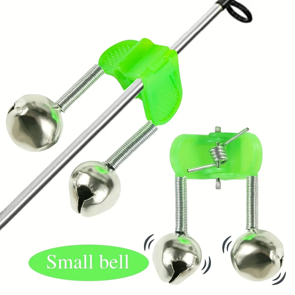 Conjunto de Guizos com Clip para Cana de Pesca (10 ou 50 Unidades) - Image 6