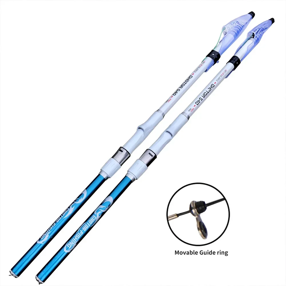 Cana Telescópica GHOTDA em Carbono para Pesca de Rocha 3.6m-6.3m - Image 3