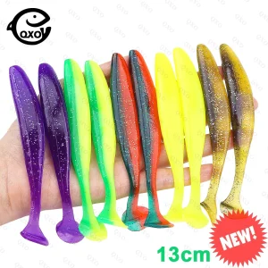 Conjunto 10 Vinis QXO Swimbait 10cm 13cm para Predadores
