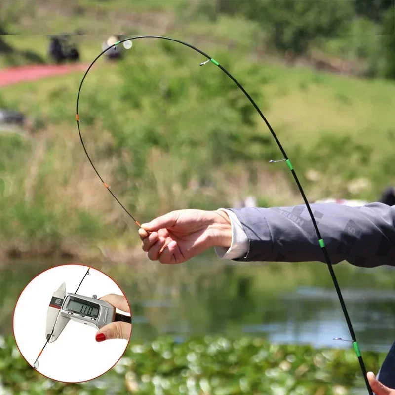 Cana de Pesca Ultralight em Carbono – Spinning e Casting, 2-8g Ação F - Image 7