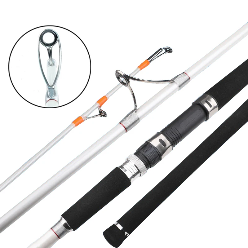 Cana Jigging Trolling GTOFYU Super Rígida 1.8M–2.28M 20kg 3 Secções em Carbono - Image 2