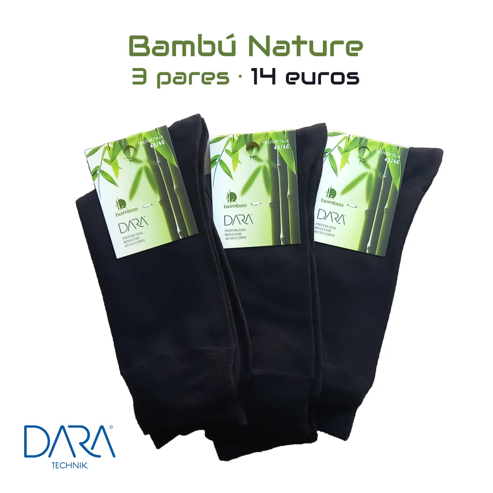 3 pares Bambú Nature - Image 2