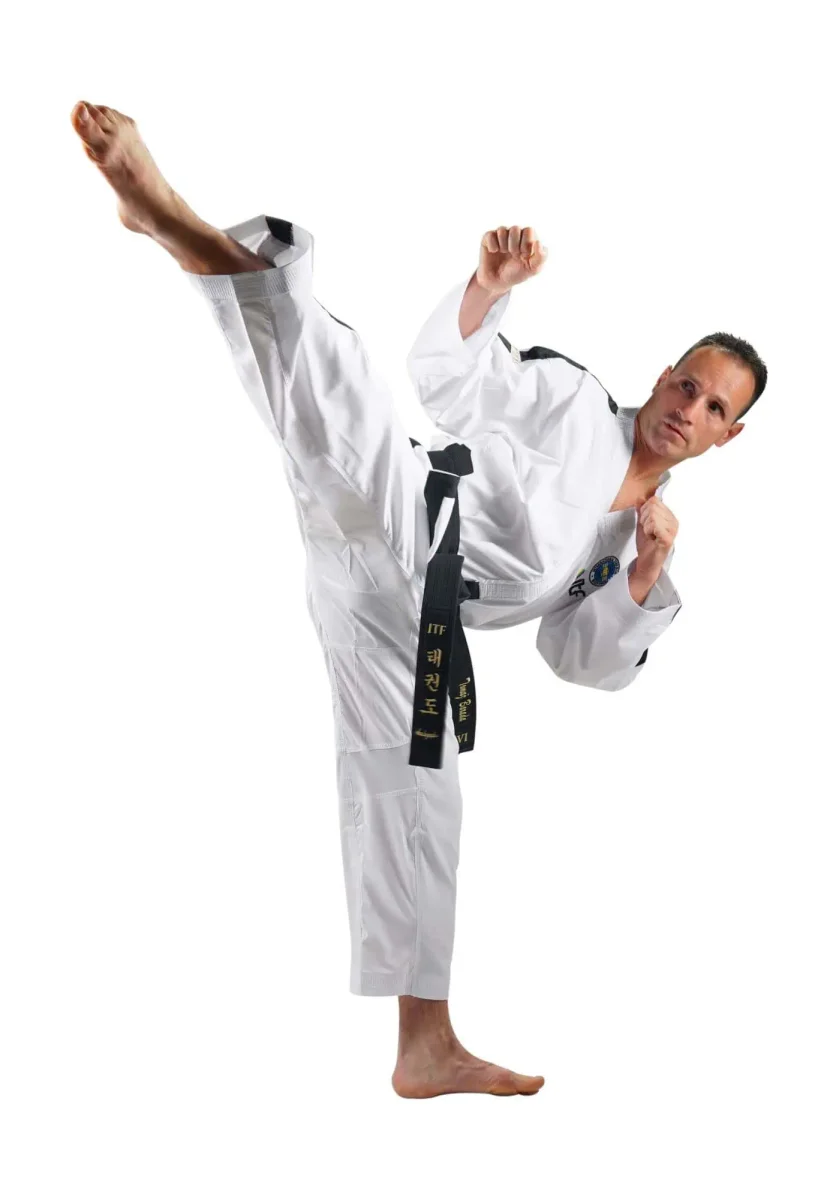 Dobok Taekwon-Do ITF Aprovado “GOLD” IV-VI Dan TOPTEN - Image 2